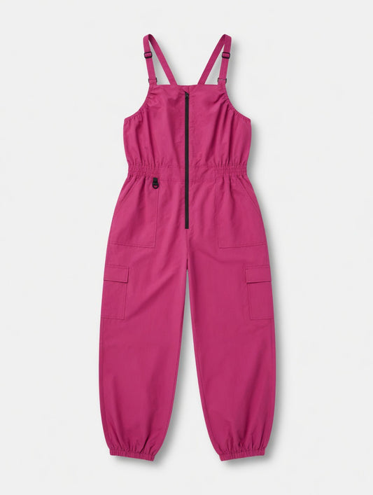 SharpCzar Strider professional grooming jumpsuit in Fuchsia