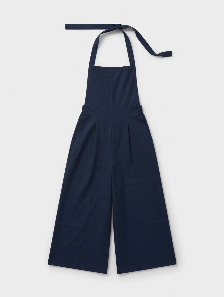 SharpCzar Ember professional grooming jumpsuit in Deep Navy